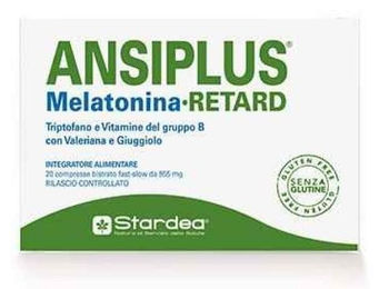 Stardea Ansiplus Retard Melatonin Tabletten mit verzögerter und sofortiger Freisetzung 20 Stück – Bild 1 von 1