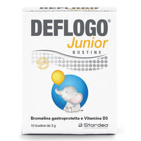 Produktbild von Stardea DEFLOGO JUNIOR Bromelain Sticks für Kinder glutenfrei und laktosefrei 10 Beutel