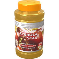 Produktbild von Starlife Acerola Tabletten 60 Stück mit natürlichem Acerola und Hagebutte