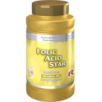 Produktbild von Starlife Folic Acid Star Folsäure Tabletten pflanzlicher Ursprung 120 Stück