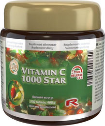 Starlife Vitamin C 1000 mit Acerola und Hagebutte Tabletten für Sportler 300 Stück – Bild 1 von 1
