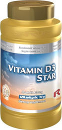 Starlife Vitamin D3 Kapseln 120 Stück – Bild 1 von 1