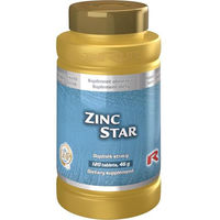 Produktbild von Starlife Zinc Star Zink Tabletten für Kinder Erwachsene und Schwangere und Stillende 120 Stück