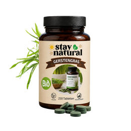 Stay Natural Gerstengras Tabletten 250 Stück vegan – Bild 1 von 7