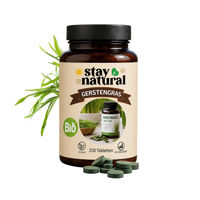 Produktbild von Stay Natural Gerstengras Tabletten 250 Stück vegan
