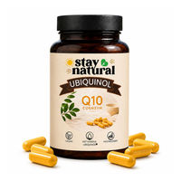 Produktbild von Stay Natural Ubiquinol Q10 Coenzym 100 mg Kapseln 60 Stück vegan hochdosiert