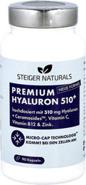 Steiger Naturals Hyaluronsäure Kapseln vegan ohne Zusatzstoffe – Bild 1 von 2