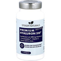 Produktbild von Steiger Naturals Hyaluronsäure Kapseln vegan ohne Zusatzstoffe