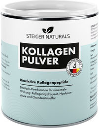 Steiger Naturals Kollagenpulver mit bioaktiven Kollagenpeptiden aus Rind 1000 g – Bild 1 von 3