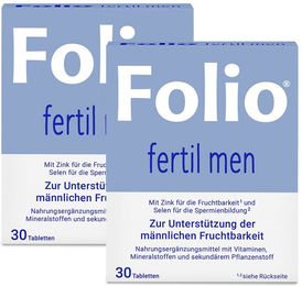 SteriPharm Folio fertil men Tabletten für Männer glutenfrei laktosefrei ohne Zusatzstoffe 60 Stück – Bild 1 von 1