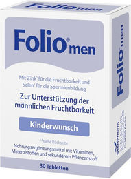 SteriPharm Folio men Tabletten für Männer vegan glutenfrei und laktosefrei – Bild 1 von 1