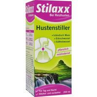 Produktbild von STILAXX Hustenstiller Isländisch Moos für Erwachsene alkoholfrei und zuckerfrei flüssig