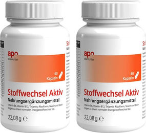 Stoffwechsel Aktiv Kapseln von apodiscounter 120 Stück – Bild 1 von 1
