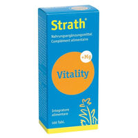 Produktbild von Strath Vitality Tabletten für Erwachsene und Kinder glutenfrei laktosefrei zuckerfrei 100 Stück