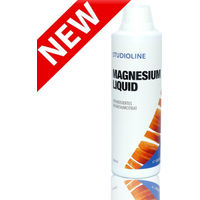 Produktbild von STUDIOLINE Magnesium Liquid Citrat hochdosiert vegan 500 ml mit Orangen Geschmack für Sportler