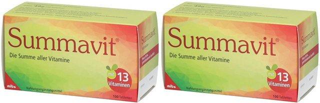 Summavit mibe GmbH Tabletten laktosefrei glutenfrei ohne Gelatine – Bild 1 von 1