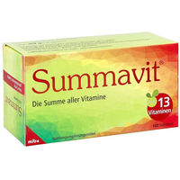 Produktbild von Summavit Tabletten laktosefrei glutenfrei ohne Gelatine 100 Stück