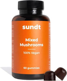 Sundt Vitalpilz-Gummies Mix vegan zuckerfrei glutenfrei – Bild 1 von 2