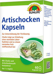 Sunlife Artischocke Kapseln 60 Stück – Bild 1 von 1