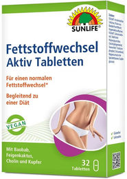 Sunlife Fettstoffwechsel Aktiv Tabletten mit Cholin – Bild 1 von 1