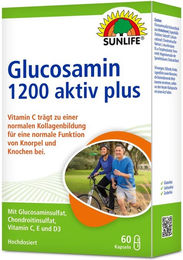 Sunlife Glucosamin 1200 Aktiv Plus Tabletten – Bild 1 von 1