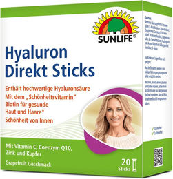 SUNLIFE Hyaluron Direkt Sticks Beauty-Kollagen-Kombi – Bild 1 von 1