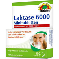 Produktbild von Sunlife Laktase Minitabletten 6000 FCC 100 Stück