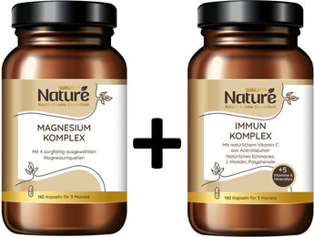 Sunlife Magnesium Komplex und Immun Komplex Vorteils-Pack Tabletten vegan laktosefrei glutenfrei 150 Stück – Bild 1 von 4