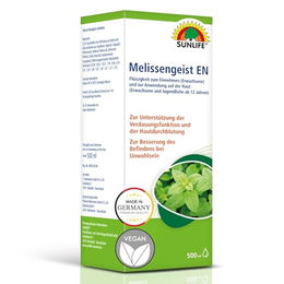 Sunlife Melissengeist Pflanzliche Flüssigkeit 500 ml – Bild 1 von 2