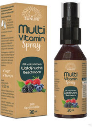 SUNLIFE Multivitamin Spray mit 7 Vitaminen und 3 Mineralstoffen vegan – Bild 1 von 2