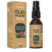 Produktbild von SUNLIFE Multivitamin Spray mit 7 Vitaminen und 3 Mineralstoffen vegan