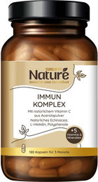 SUNLIFE NATURE Vitamin C Immun Komplex Kapseln vegan laktosefrei glutenfrei 180 Stück – Bild 1 von 3