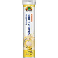 Produktbild von SUNLIFE Vitamin C 1000 Brausetabletten mit Ascorbinsäure, zuckerfrei, laktosefrei und glutenfrei