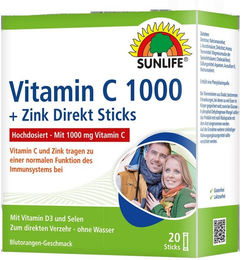 Sunlife Vitamin C 1000 Sticks – Bild 1 von 1