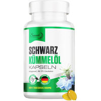 Produktbild von Sunnah Shop Schwarzkümmelöl Kapseln vegan ohne Zusatzstoffe 400 Stück
