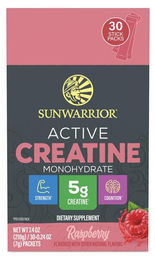 Sunwarrior Active Creatine Monohydrate Sticks Unflavoured 30x5g – Bild 1 von 3