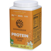 Produktbild von Sunwarrior Classic Plus Bio-Proteinpulver Vanille Mehrkomponenten Vegan Glutenfrei 375 g