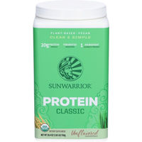 Produktbild von Sunwarrior Classic Protein Natural Vegan Reisprotein Pulver Neutral 750 g
