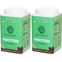 Produktbild von SUNWARRIOR Classic Protein Schokolade Reisprotein Pulver Schokolade