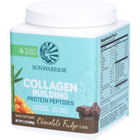 Produktbild von Sunwarrior Collagen Building Protein Peptide Chocolate Fudge Vegan Bio Pulver