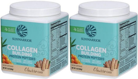 Sunwarrior Collagen Building Protein Peptide Churro Vegan Bio Kollagen-Booster Pulver 500 g – Bild 1 von 1