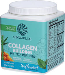 Sunwarrior Collagen Building Protein Peptide Pulver Vegan Bio Neutral 500 g – Bild 1 von 1