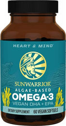 Sunwarrior Omega 3 Vegan DHA + EPA Kapseln für Sportler 60 Stück – Bild 1 von 3