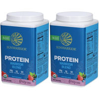 Produktbild von Sunwarrior Protein Blend Beeren-Mix Pflanzliches Mehrkomponenten-Proteinpulver ohne Zusatzstoffe