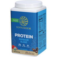 Produktbild von Sunwarrior Protein Blend Mehrkomponenten Protein Pulver Schokolade Bio Vegan ohne Zusatzstoffe 750 g