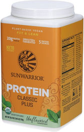 Sunwarrior Protein Classic Plus Mehrkomponenten Pflanzenprotein Vanille Bio Vegan 750 g – Bild 1 von 1