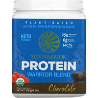 Produktbild von SUNWARRIOR Protein Warrior Blend Mehrkomponenten Protein Pulver Schokolade Bio