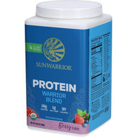 Produktbild von Sunwarrior Warrior Blend Protein Pulver Beeren-Mix 750g vegan ohne Zusatzstoffe
