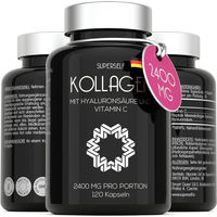 Produktbild von SuperSelf Kollagen Typ I Kapseln aus Fisch für Haut und Gelenke, 120 Kapseln, glutenfrei und ohne Zusatzstoffe