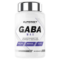 Produktbild von Superset Nutrition Gaba Max Kapseln 120 Stück